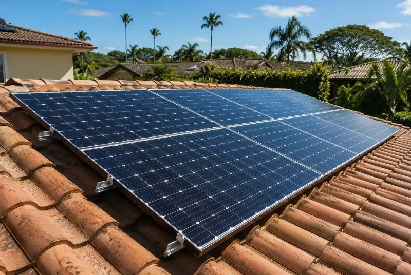 Installation de panneaux solaires à Pleine-Fougères